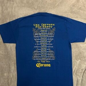 Corona Blue Graphic Tee